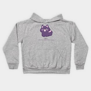 ENTJ cat Kids Hoodie